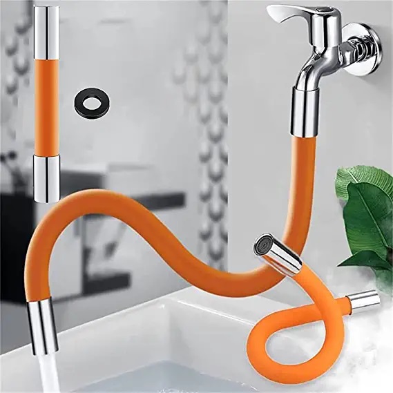 Flexible Silicone Health Faucet, Water Pipe, Water Faucet for Kitchen and Bathroom
