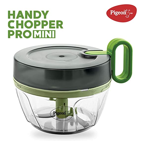 Pigeon 14515 Plastic Mini Handy Pro and Compact Chopper with 3 Blades